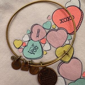 Charming Charlie Gold Bangle Bracelet